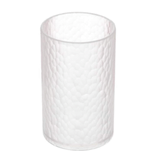 Bathroom accessories mouth cup countertop tooth mug froty white plastic bathroom tumbler holder